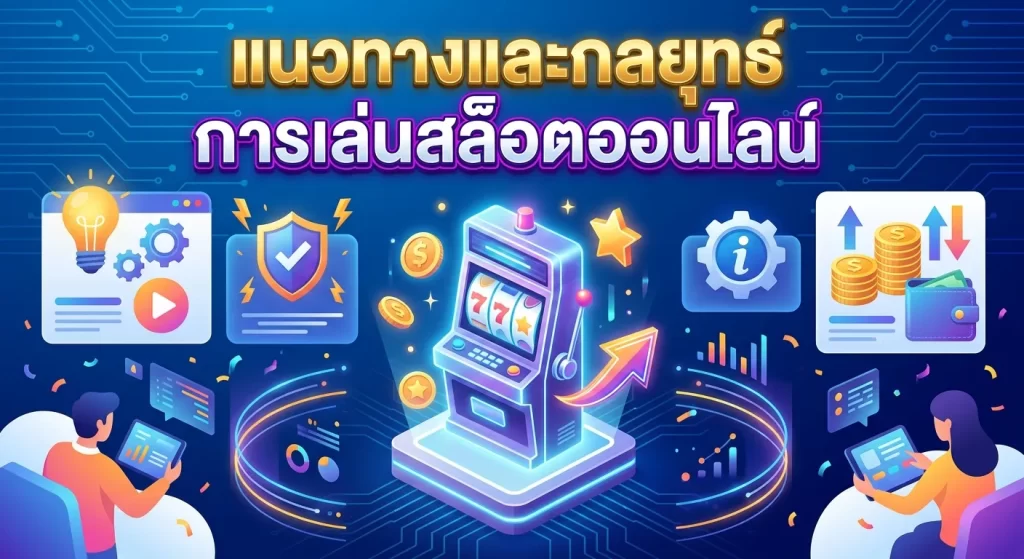 แนวทางและกลยุทธ์การเล่นสล็อตออนไลน์